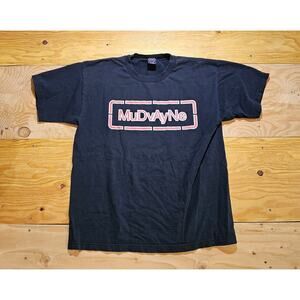 Mudvayne Rock Band T-Shirt Double Sided Black Red Sz XL Y2K